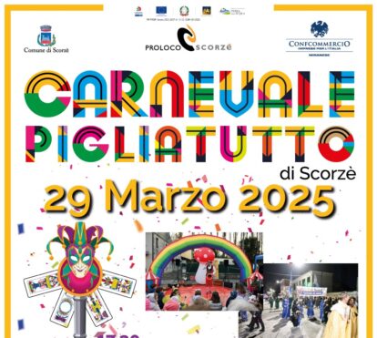 CARNEVALE A SCORZE’ 2025