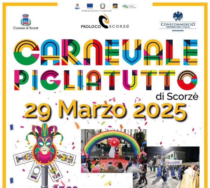 Carnevale di Scorzè 2025